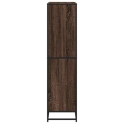 Berkfield Home Bookcase Brown Oak 80.5x35x139 cm Engineered Wood - thumbnail 5