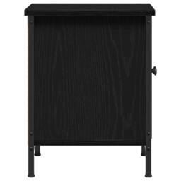 Berkfield Home Modern Black Oak TV Stand Black Oak Engineered wood 60 x 35 x 45 cm - thumbnail 7