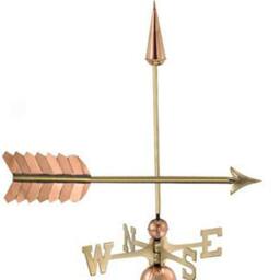 Good Directions Farmhouse Copper Arrow Weathervane - H89 x W58 x L44 cm - thumbnail 2