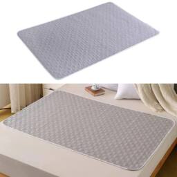NESTLUNE Incontinence Bed Pads Leak-proof Mattress Protector in Grey - Size: Cot - thumbnail 6