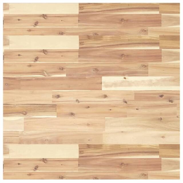 Berkfield Home Table Top Square 70x70x2 cm Solid Wood Acacia in Brown - Size: 70 x 70 x 2 cm - image 1