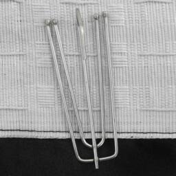 Berkfield Home Linen-Look Blackout Curtains with Hooks 2 pcs Black 140x225 cm - thumbnail 3