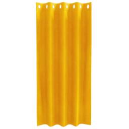 Berkfield Home Blackout Curtains with Eyelets 2 pcs Mustard Yellow Velvet - thumbnail 3