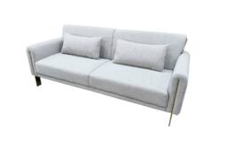 DS Living Como 2 Seater Sofa Bed in Silver - thumbnail 3
