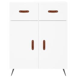 Berkfield Home Highboard White 69.5x34x180 cm Engineered Wood - thumbnail 8