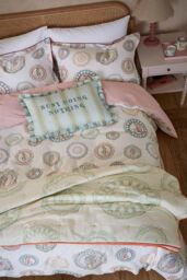 YVONNE ELLEN 'Busy Doing Nothing' Cotton Cushion - Size: 40 cm x 60 cm - thumbnail 3