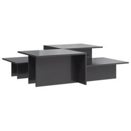 Berkfield Home Coffee Tables 2 pcs High Gloss Grey Engineered Wood