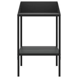Berkfield Home Plant Stand Anthracite 56.5x54.5x100 cm Galvanised Steel in Dark Grey - thumbnail 1