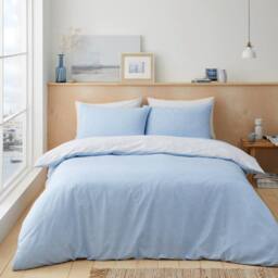 GAVENO CAVAILIA Kingsley Printed Duvet Cover in Navy - Size: Single - thumbnail 2