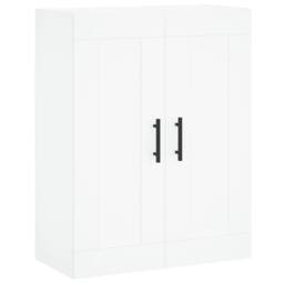 Berkfield Home Wall Mounted Cabinet White 69.5x34x90 cm Engineered Wood - thumbnail 2