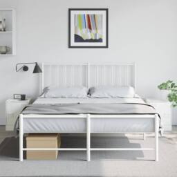 Berkfield Home Stylish Bedside Cabinets 2 pcs White 34.5x39x44 cm Steel - thumbnail 2
