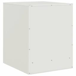 Berkfield Home Stylish Bedside Cabinets 2 pcs White 34.5x39x44 cm Steel - thumbnail 9