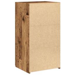 Berkfield Home Sideboard Old Wood 30x42, 5x93 cm Engineered Wood in Brown - thumbnail 5