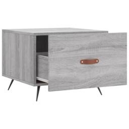 Berkfield Home Coffee Tables 2 pcs Grey Sonoma 50x50x40 cm Engineered Wood - Size: 50 x 50 x 40 cm - thumbnail 7