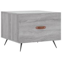 Berkfield Home Coffee Tables 2 pcs Grey Sonoma 50x50x40 cm Engineered Wood - Size: 50 x 50 x 40 cm - thumbnail 5