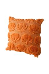 Living and Home Cozy Plush Pumpkin Throw Pillow in Orange - Size: 45 cm x 45 cm - thumbnail 7