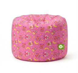 Bean Lazy Women's Cotton Pink Owl Bean Bag Child Size - Size: Small - thumbnail 2