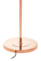Orsina Chrome Floor Lamp With Three Dome Shades, Adjustable Arched Frame With Chrome Finish, 3 Light Floor Lamp in Gold - thumbnail 5