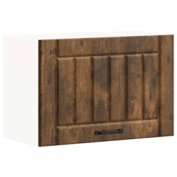 Berkfield Home Kitchen Wall Cabinet Lucca Smoked Oak Engineered Wood in Brown - thumbnail 1