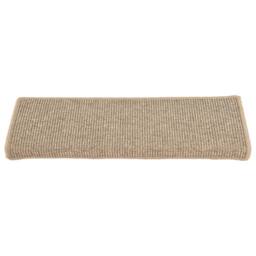 Berkfield Home Stair Mats Self-adhesive 15 pcs Dark Beige 65x21x4 cm - Size: Medium - thumbnail 4