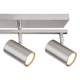 Netlighting Robby Ceiling Spotlight Bar Nickel Matt 5x GU10 in Grey - thumbnail 5