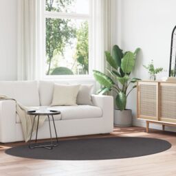 "Berkfield Home Rug ""HUARTE"" Short Pile Soft & Washable Anthracite 160x230 cm - Size: Medium" - thumbnail 1