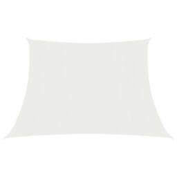 Berkfield Home Sunshade Sail 160 g/m ² White 4/5x4 m HDPE - thumbnail 1
