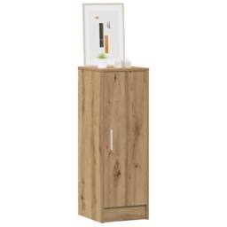 Berkfield Home Shoe Cabinet Old Wood 32x35x92 cm Engineered Wood in Brown - Size: 32 x 35 x 92 cm - thumbnail 1