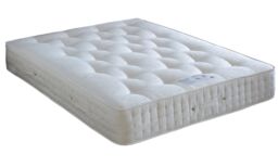 Bedmaster Ambassador 3000 Pocket Sprung Natural Mattress in White - Size: Single - thumbnail 3