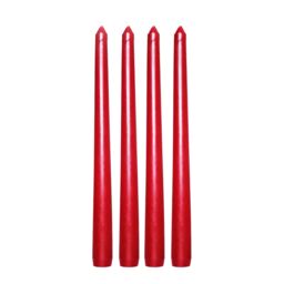 Prices Candles Venetian Candles (Pack Of 10) in Red - thumbnail 2