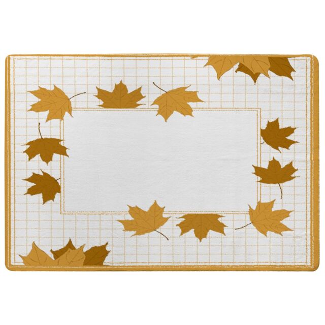 Benjamin Tate Design Golden Autumn Designer Rug in Natural - Size: Large - image 1