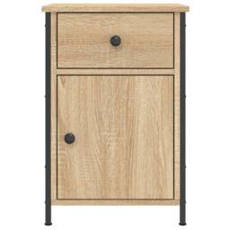Berkfield Home Bedside Cabinets 2 pcs Sonoma Oak 40x42x60 cm Engineered Wood in Brown - Size: 40 x 42 x 60 cm - thumbnail 6