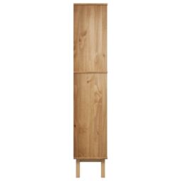 Berkfield Home Bookcase OTTA with 2 Drawers Brown Solid Wood Pine - thumbnail 4