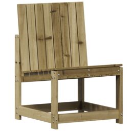 Berkfield Home 3 Piece Garden Lounge Set Impregnated Wood Pine in Brown - thumbnail 4
