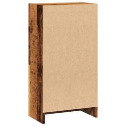 Berkfield Home Bookcase Old Wood 40x24x76 cm Engineered Wood in Brown - Size: 40 x 24 x 76 cm - thumbnail 6