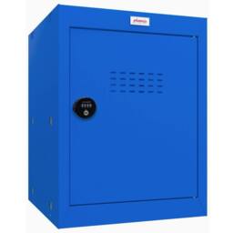 Phoenix Safe Company Cube Locker in Blue with Combination Lock, CL0544BBC, 66L - Size: 500mm