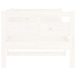 Berkfield Home Day Bed White Solid Wood Pine 80x200 cm - thumbnail 6