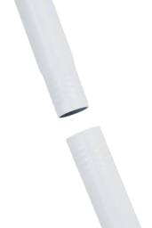 Living and Home Stainless Steel Telescopic Curtain Rod in White - Size: 90 cm - thumbnail 5
