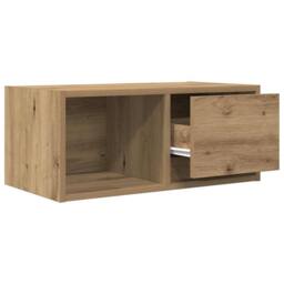 Berkfield Home TV Cabinets 2 pcs Artisan Oak 60x31x25.5 cm Engineered Wood in Brown - thumbnail 5