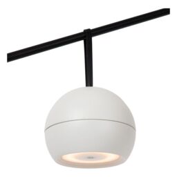 Lucide 'LUNEX' Dimmable Stylish Modern Outdoor Decorative LED Wall Light in White - thumbnail 5
