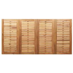 Berkfield Home 7 Piece Garden Dining Set Solid Wood Acacia in Brown - thumbnail 8