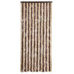 Berkfield Home Insect Curtain Beige & Light Brown 90x220 cm Chenille - thumbnail 3