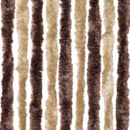 Berkfield Home Insect Curtain Beige & Light Brown 90x220 cm Chenille - thumbnail 6