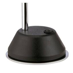 Netlighting Tobias Table Lamp 3W LED 3000K 300lm Matt Black Frosted Acrylic Chrome - thumbnail 5