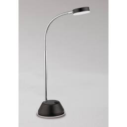 Netlighting Tobias Table Lamp 3W LED 3000K 300lm Matt Black Frosted Acrylic Chrome - thumbnail 2