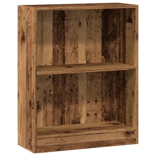 Berkfield Home Bookcase Old Wood 60x24x76 cm Engineered Wood in Brown - Size: 60 x 24 x 76 cm - image 1