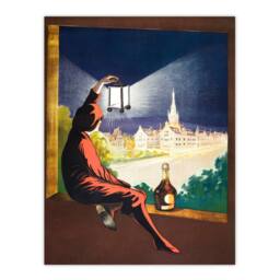 Artery8 Leonetto Cappiello Framed Wall Art Benedictine Wine Vintage Advert - Size: A4 - thumbnail 3