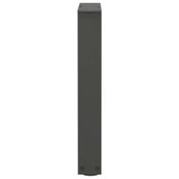 Berkfield Home Modern Dining Table Legs V-Shape 2 pcs Anthracite 38x(42-43.3) cm in Dark Grey - thumbnail 6