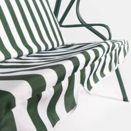 OHS Garden Swing Chair Outdoor Hanging Seat 3 Seater Bench Sun Shade in Green - thumbnail 6