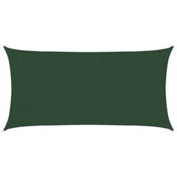 Berkfield Home Sunshade Sail 160 g/m¬≤ Dark Green 3x6 m HDPE - thumbnail 2